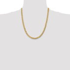 Leslie's 10k 5.9mm Lightweight Flat Cuban Chain - Image 4