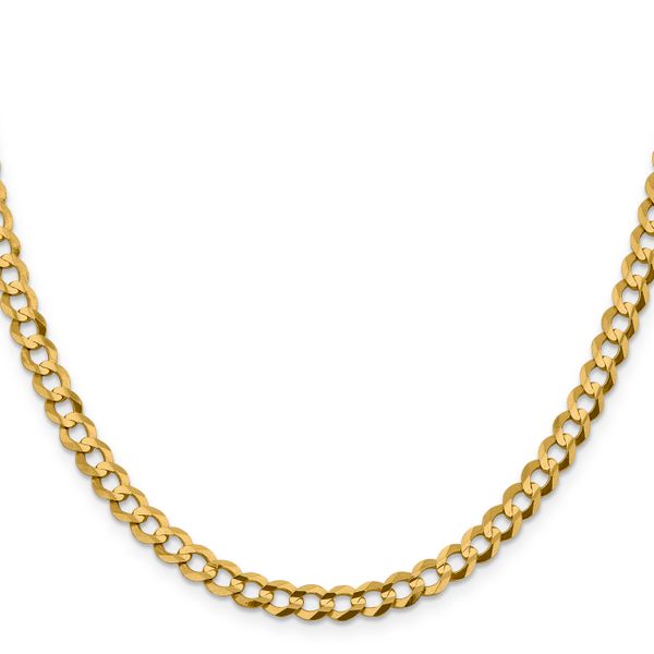 Leslie's 10k 5.9mm Lightweight Flat Cuban Chain - Image 2