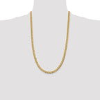 Leslie's 10k 5.9mm Lightweight Flat Cuban Chain - Image 4