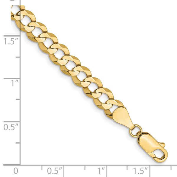 Leslie's 10k 5.9mm Lightweight Flat Cuban Chain - Image 2