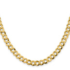 Leslie's 10k 8.3mm Lightweight Flat Cuban Chain - Image 2