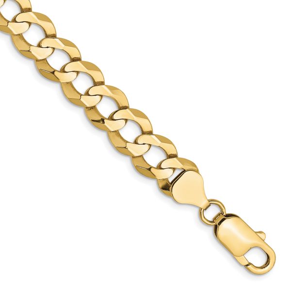 Leslie's 10k 8.3mm Lightweight Flat Cuban Chain