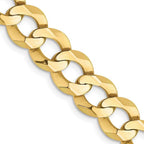 Leslie's 10k 9.4mm Lightweight Flat Cuban Chain