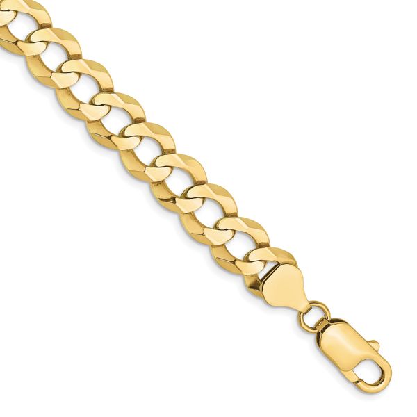 Leslie's 10k 9.4mm Lightweight Flat Cuban Chain