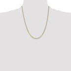 Leslie's 10k 2.2mm Flat Beveled Curb Chain - Image 4