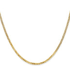 Leslie's 10k 2.2mm Flat Beveled Curb Chain - Image 2