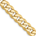 Leslie's 10k 8.25mm Flat Beveled Curb Chain