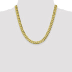 Leslie's 10k 8.25mm Flat Beveled Curb Chain - Image 4