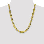 Leslie's 10k 8.25mm Flat Beveled Curb Chain - Image 4