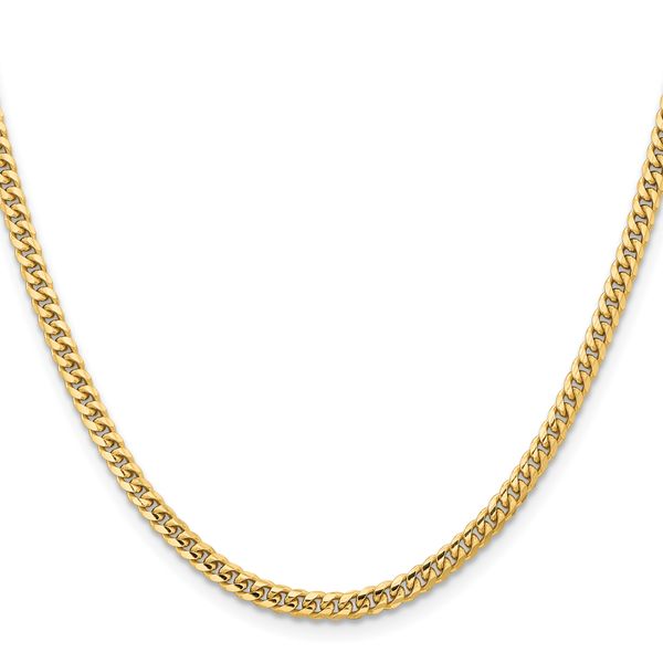 Leslie's 10k 3.5mm Solid Miami Cuban Chain - Image 2