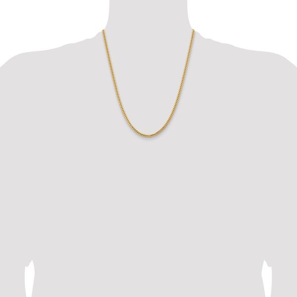 Leslie's 10k 3.5mm Solid Miami Cuban Chain - Image 4