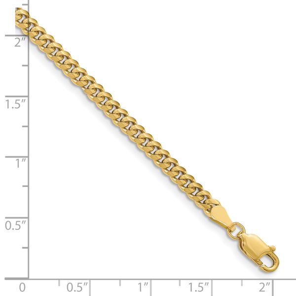 Leslie's 10k 3.5mm Solid Miami Cuban Chain - Image 3