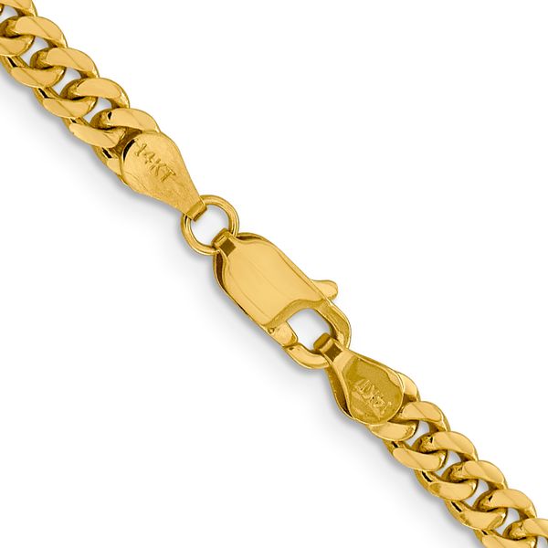 Leslie's 10k 4.25mm Solid Miami Cuban Chain - Image 3