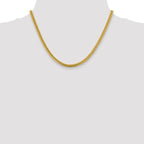 Leslie's 10k 4.25mm Solid Miami Cuban Chain - Image 4