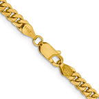 Leslie's 10k 4.25mm Solid Miami Cuban Chain - Image 3