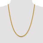 Leslie's 10k 4.25mm Solid Miami Cuban Chain - Image 4