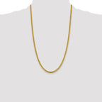 Leslie's 10k 4.25mm Solid Miami Cuban Chain - Image 4