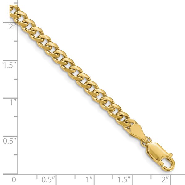 Leslie's 10k 4.25mm Solid Miami Cuban Chain - Image 3