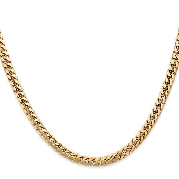 Leslie's 10k 4.3mm Solid Miami Cuban Chain - Image 2
