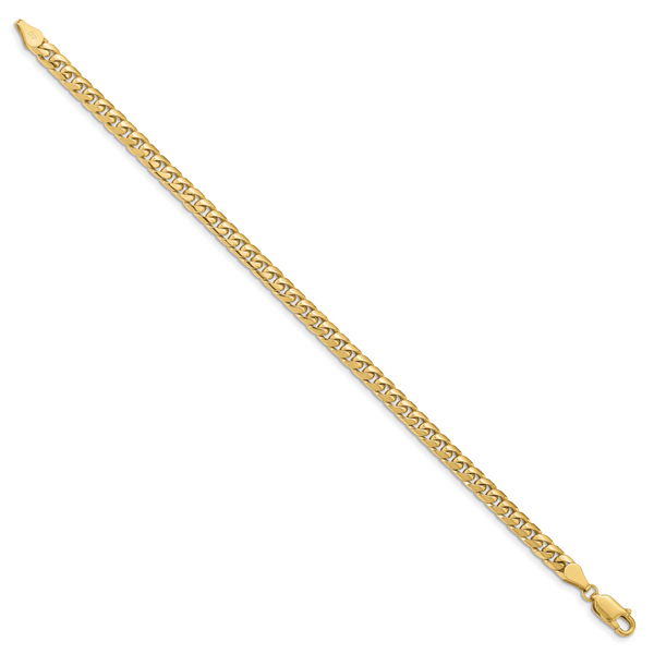 Leslie's 10k 4.3mm Solid Miami Cuban Chain - Image 2