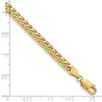 Leslie's 10k 4.3mm Solid Miami Cuban Chain - Image 3