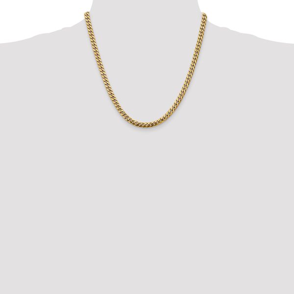 Leslie's 10k 5mm Solid Miami Cuban Chain - Image 4