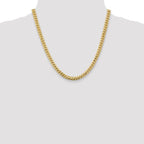 Leslie's 10k 5.5mm Solid Miami Cuban Chain - Image 4