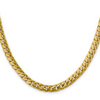 Leslie's 10k 6.25mm Solid Miami Cuban Chain - Image 2