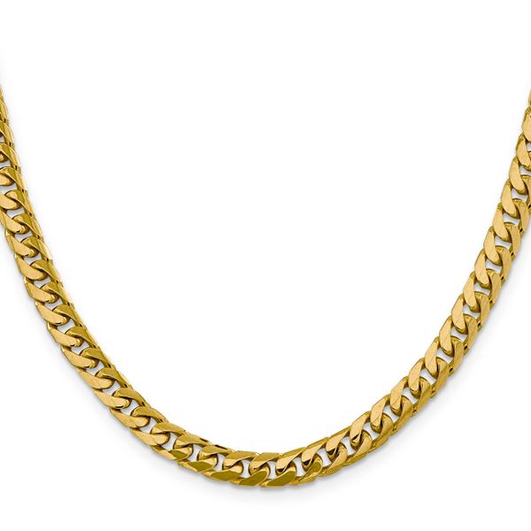 Leslie's 10k 6.25mm Solid Miami Cuban Chain - Image 2