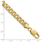 Leslie's 10k 6.25mm Solid Miami Cuban Chain - Image 3