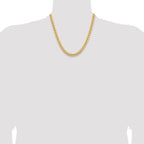 Leslie's 10k 6.75mm Solid Miami Cuban Chain - Image 4
