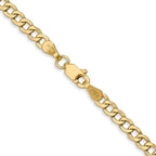 Leslie's 10k 3.35mm Semi-Solid Curb Link Chain - Image 3