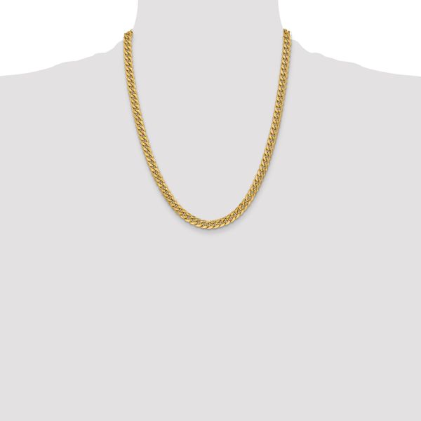 Leslie's 10k 6mm Semi-Solid Miami Cuban Chain - Image 4