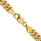 Leslie's 10k 6.75mm Semi-Solid Miami Cuban Chain - Image 3
