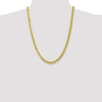 Leslie's 10k 6.75mm Semi-Solid Miami Cuban Chain - Image 4