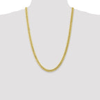 Leslie's 10k 6.75mm Semi-Solid Miami Cuban Chain - Image 4