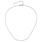 Leslie's 10k WG .95mm D/C Round Cable 1in+1in Adjustable Chain - Image 4