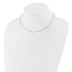 Leslie's 10k .85mm Box 1in+1in Adjustable Chain - Image 3