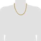Leslie's 10K 6.5mm Diamond-Cut Rope Chain - Image 4