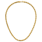Leslie's 10K 6.5mm Diamond-Cut Rope Chain - Image 5