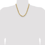 Leslie's 10K 7mm Diamond-Cut Rope Chain - Image 4