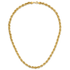 Leslie's 10K 7mm Diamond-Cut Rope Chain - Image 5