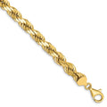 Leslie's 10K 7mm Diamond-Cut Rope Chain