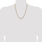 Leslie's 10k 2.75mm Solid Regular Rope Chain - Image 4