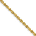 Leslie's 10k 2.75mm Solid Regular Rope Chain