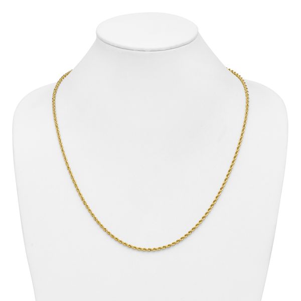 Leslie's 10k 2.75mm Solid Regular Rope Chain - Image 4
