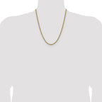 Leslie's 10k 3mm Solid Regular Rope Chain - Image 4