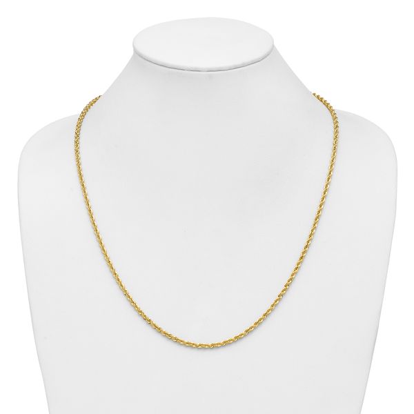 Leslie's 10k 3mm Solid Regular Rope Chain - Image 4