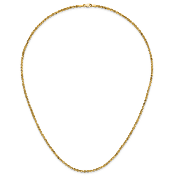 Leslie's 10k 3mm Solid Regular Rope Chain - Image 5