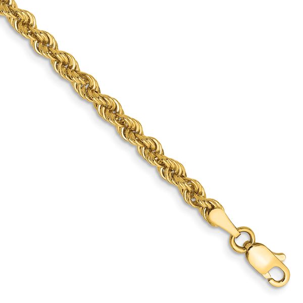 Leslie's 10k 3mm Solid Regular Rope Chain